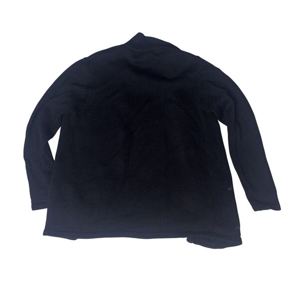 Draper’s and Damon’s cardigan Jacket Black Poinsettia Embroidered Sz M - Picture 8 of 8